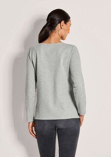 Sweatshirt with rhinestone embellishment thumbnail 4