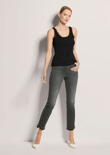Lace-trim vest top thumbnail 3