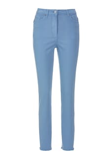 Jeans mit feinem Fransensaum thumbnail 2