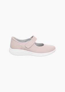 Mocassins en cuir avec bride scratchée thumbnail 1