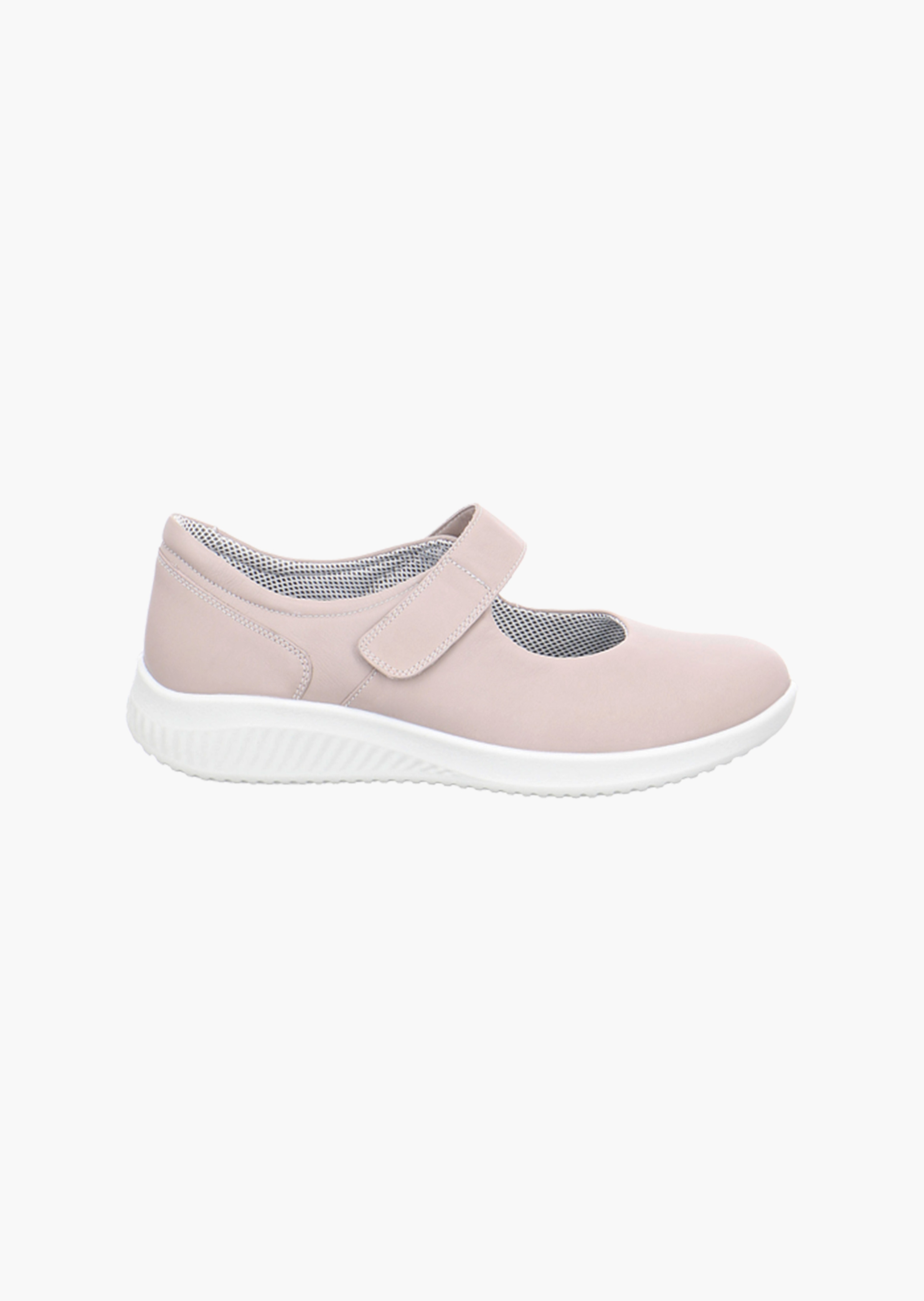 Mocassins en cuir avec bride scratchée