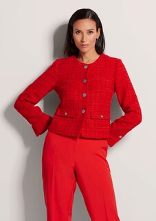 Kurzer Tweed-Blazer thumbnail 2