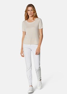 Jacquardpullover mit Vichy-Karo thumbnail 3