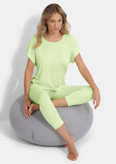 Legeres  Kurzarm-Shirt aus Modal thumbnail 3