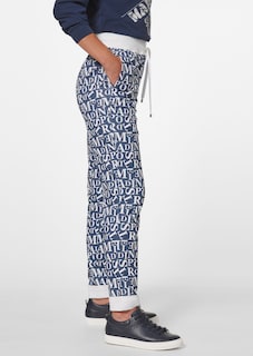 Jogg-Pants mit Letterprint thumbnail 5