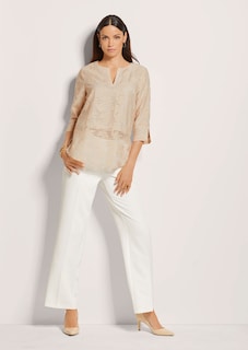 Transparente Ausbrenner-Bluse thumbnail 3