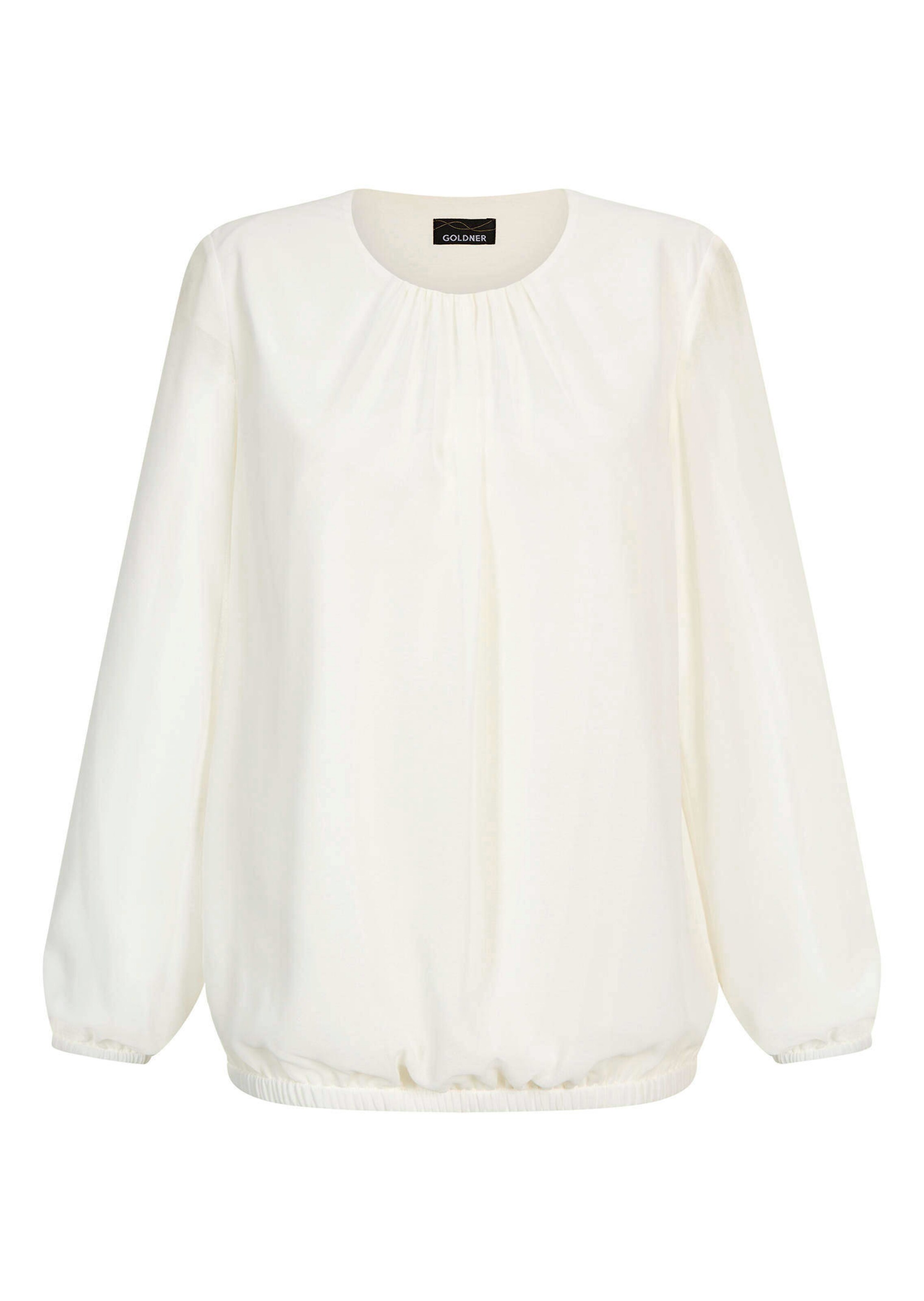 Elegante blouse van chiffon