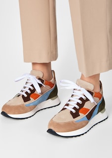 Sneaker aus Veloursleder thumbnail 2