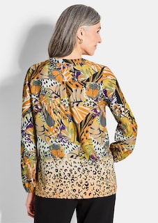 Blouse met animal-print thumbnail 3