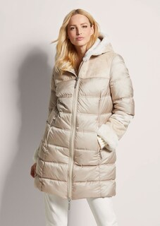 Wattierte Steppjacke mit Kapuze thumbnail 2