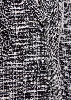 Jersey-Blazer in Tweed-Optik mit Effektgarn thumbnail 5